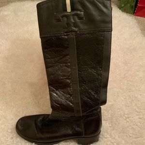 Tory Burch Dark Brown Boots